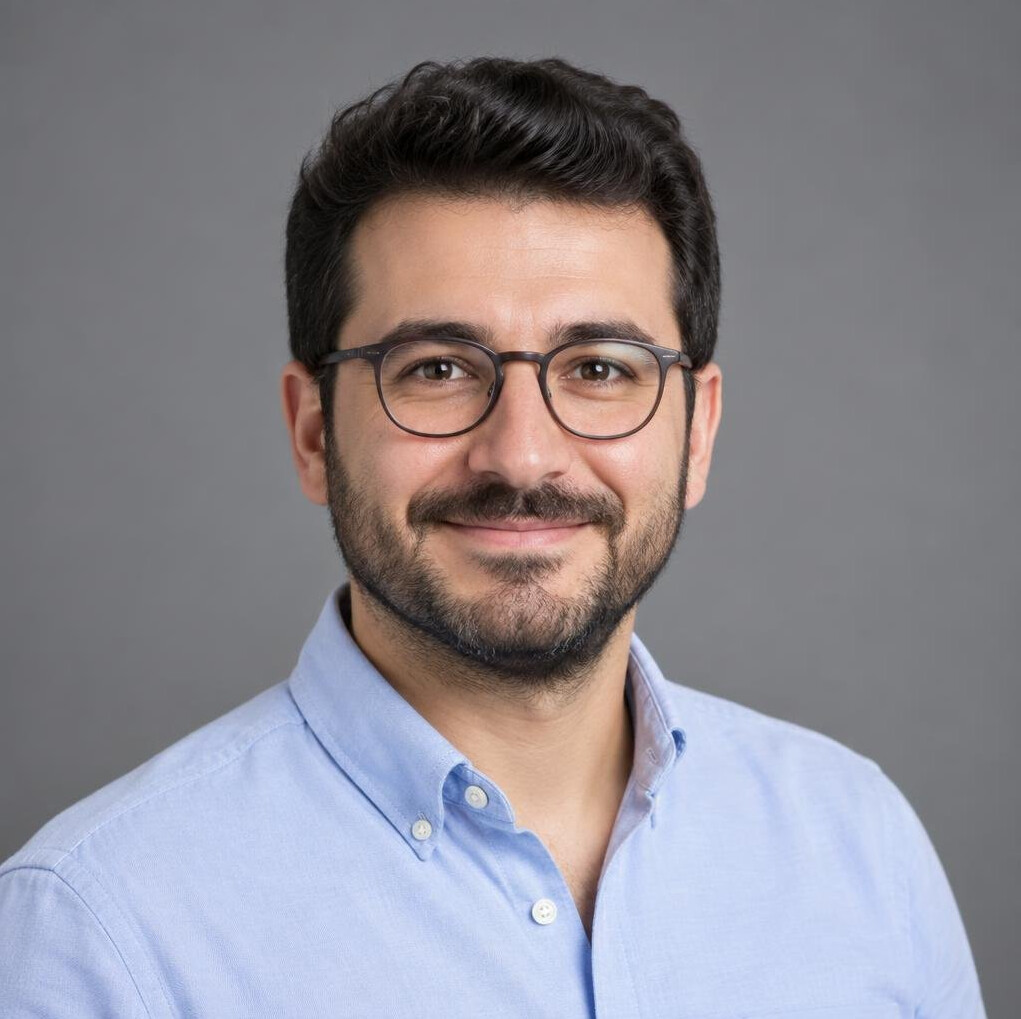 Turkish male media training lead portrait
